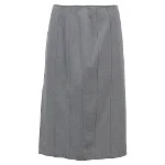 Grey Wool Maison Margiela Skirt