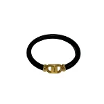 Black Metal Salvatore Ferragamo Bracelet