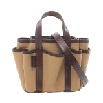 Brown Canvas Max Mara Handbag