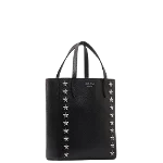 Black Leather Jimmy Choo Tote