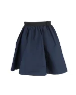 Blue Polyester Acne Studios Skirt
