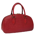 Red Leather Louis Vuitton Jasmine