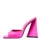 Pink Satin The Attico Sandals