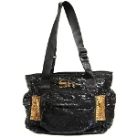 Black Nylon Sonia Rykiel Shoulder Bag