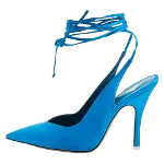 Blue Satin The Attico Heels