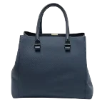 Blue Leather Victoria Beckham Tote