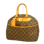 Brown Canvas Louis Vuitton Deauville 