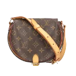 Brown Canvas Louis Vuitton Sac Tambourine