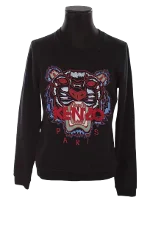 Black Cotton Kenzo Sweatshirt