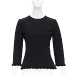 Black Cotton Tom Ford Top