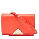 Red Leather Armani Shoulder Bag