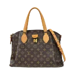 Brown Canvas Louis Vuitton Rivoli