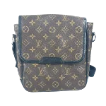 Brown Canvas Louis Vuitton Crossbody Bag