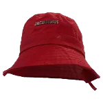 Red Cotton Jacquemus Hat