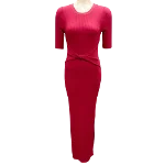 Red Fabric Altuzarra Dress