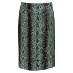 Green Fabric Dries Van Noten Skirt