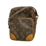 Brown Fabric Louis Vuitton Amazone