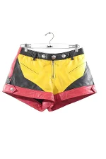 Multicolor Leather Zadig & Voltaire Shorts