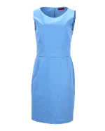 Blue Cotton Hugo Boss Dress