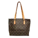 Brown Canvas Louis Vuitton Shoulder Bags