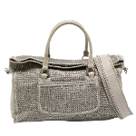 Grey Leather Valentino Handbag