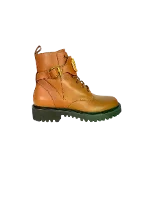 Brown Metal AGL Boots