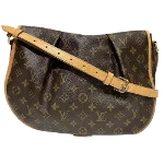 Brown Canvas Louis Vuitton Menilmontant