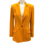 Yellow Wool Oscar de la Renta Blazer