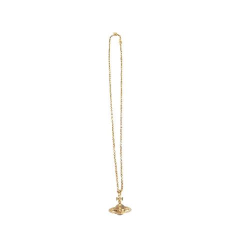 Gold Fabric Vivienne Westwood Necklace
