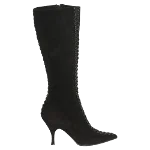 Black Suede Dior Boots