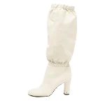 White Leather Jimmy Choo Boots