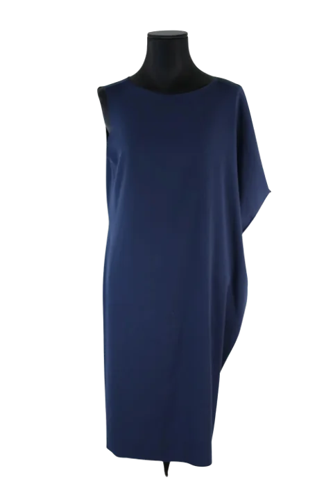 Blue Polyester Maison Margiela Dress