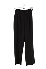 Black Cotton Dior Pants