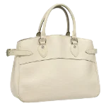 White Leather Louis Vuitton Passy