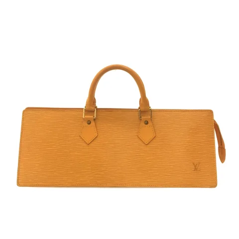 Yellow Leather Louis Vuitton Handbag