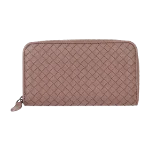 Pink Leather Bottega Veneta Wallet