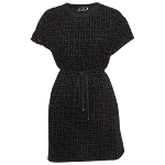 Black Fabric Elisabetta Franchi Dress