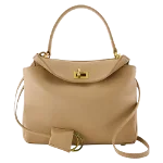 Beige Leather Balenciaga Handbag