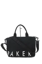 Black Leather Ted Baker Handbag
