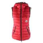 Red Canvas Moncler Vest