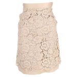 Beige Cotton Valentino Skirt