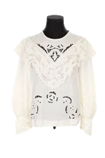 White Cotton Isabel Marant Top