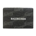 Black Plastic Balenciaga Wallet