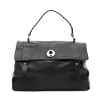 Black Leather Yves Saint Laurent Handbag