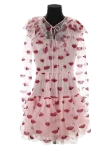 Pink Fabric Giambattista Valli Dress