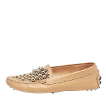 Beige Leather TOD's Flats