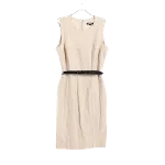 Beige Canvas Burberry Dress