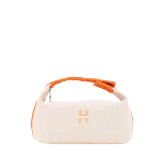 Beige Canvas Hermès Handbag