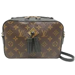 Brown Canvas Louis Vuitton Saintonge