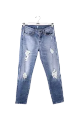 Blue Cotton 7 for All Mankind Jeans